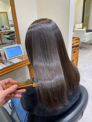 セミロング カラー ✂︎髪質改善・ Yuitoのヘアスタイル