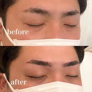 メンズ アイブロウ 八田 紗希の眉毛・アイブロウイメージ