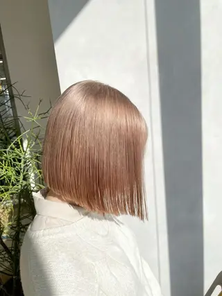 ショート カラー 🔷ダブルカラーハイ トーン🔷櫻井走のヘアスタイル