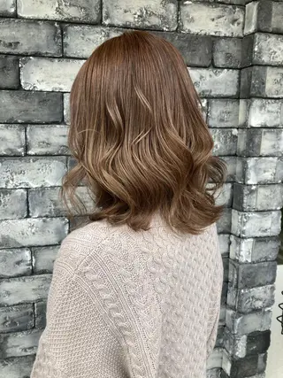 ミディアム カラー ✂️似合わせの魔術師 石田一樹✂️のヘアスタイル