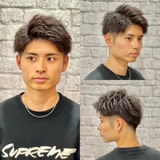 ショート 田中 連のヘアスタイル
