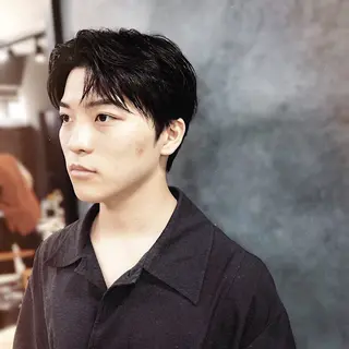 ヘアアレンジ メンズ ainico+所属・メンズ特化✂️栗原 侑也のヘアスタイル