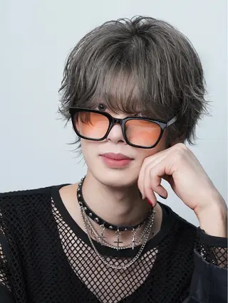 ショート カラー パーマ メンズ AttRact所属・三関永遠 / メンズパーマのヘアスタイル