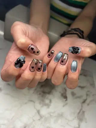 ネイル Nail Salon L'arc所属・💊大阪/心斎橋 moni🧠のネイルデザイン