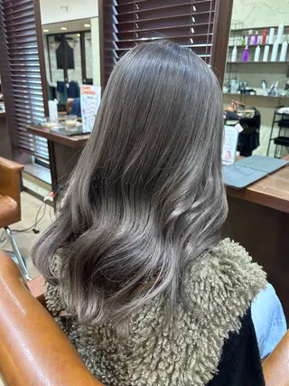 ロング hair make apt mocalabel所属・apt オクムラのヘアスタイル