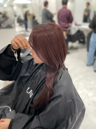 ロング カラー 🌿透明感赤み消し Keishin🌿のヘアスタイル