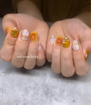 ネイル ﾈｲﾙﾙｰﾑﾘｯｶ 𝐦𝐚𝐲𝐮のネイルデザイン