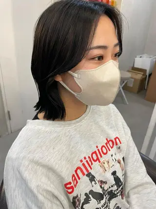 ミディアム トレンド透明感カラー ☘️大貫 昂涼🐹のヘアスタイル