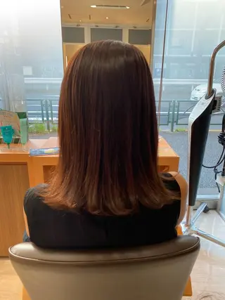 セミロング 🟢NEGi🟣 🫧髪質改善のヘアスタイル