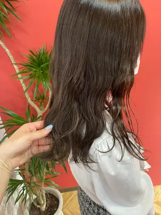 ロング 大久保 愛のヘアスタイル