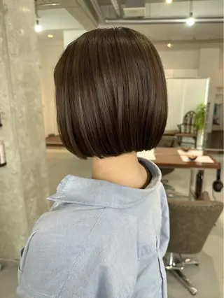 ミディアム 北山／ボブ／レイヤー /maru☺︎のヘアスタイル