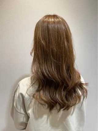ロング 中西 未久のヘアスタイル