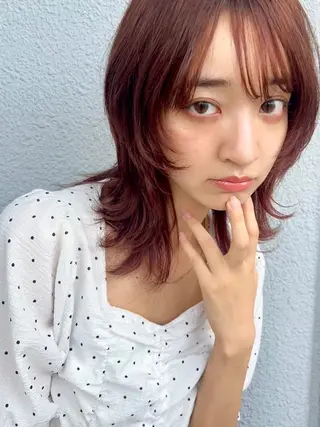 ミディアム カラー 当日予約◎ risaのヘアスタイル