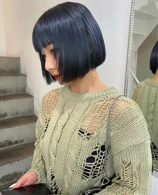 ショート ノンダメージサロン まつうらるなのヘアスタイル