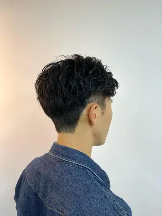 ショート カラー パーマ メンズ Aujuaソムリエ 🎨‎♡HARUのヘアスタイル