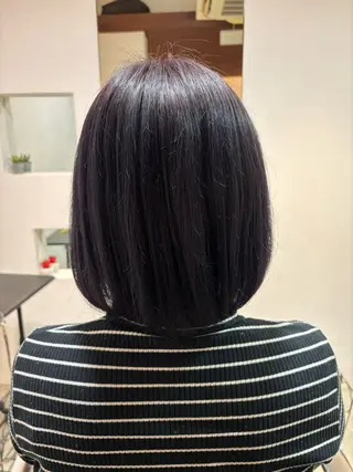 ミディアム イナイ ハルカのヘアスタイル