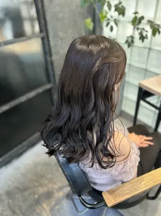 ロング 🌷ブリーチ縮毛矯正 /mina🌷のヘアスタイル