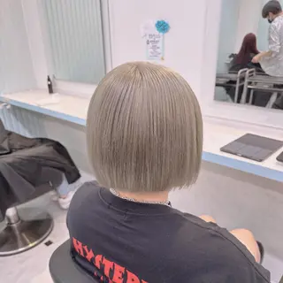 ショート カラー 🪄池袋ハイトーン 🪄ブリーチカラーのヘアスタイル