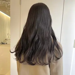 ロング カラー ParveMix 🩶🫧入江 香名のヘアスタイル