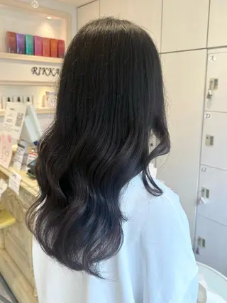 ヘアアレンジ 韓国ヘア/レイヤー 顔周りカット/ユキナのヘアスタイル