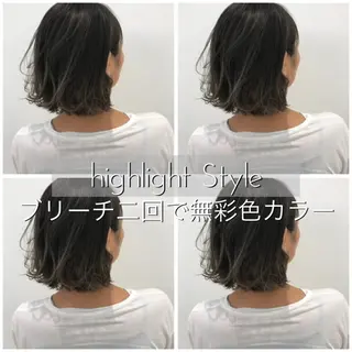 ミディアム カラー ヘアアレンジ 指名支持率NO.1 スタイリストのヘアスタイル