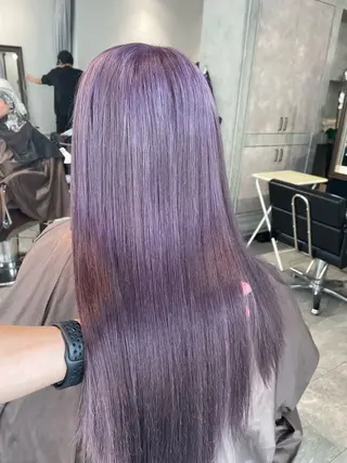 ミディアム カラー 🌹TikTok４万 ﾌｫﾛﾜｰ🌹AKIのヘアスタイル