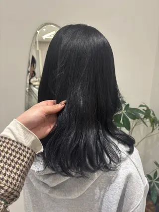 ミディアム Zina天神/ nozomiのヘアスタイル