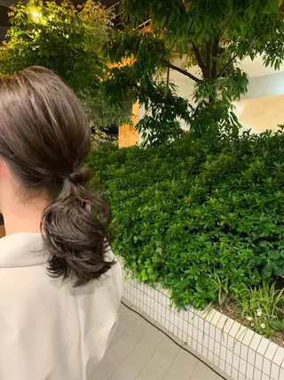 ヘアアレンジ yukie🌷 /暖色🍒梅田サロンのヘアスタイル