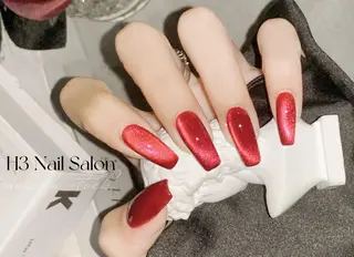 ロング H3 ネイル サロンのネイルデザイン