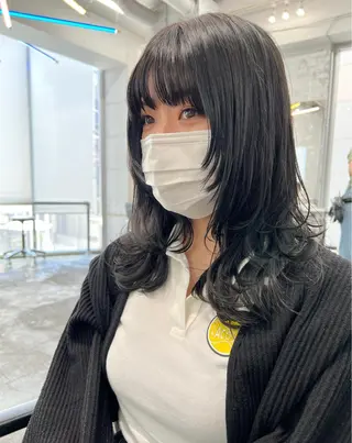 ロング カラー ヘアアレンジ 🐺ウルフの神🐺 /カラー/けいすけのヘアスタイル