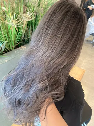 ロング カラー 🩷🍭中津・梅田 エリア🍬💜のヘアスタイル