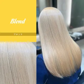 ロング カラー ボブ/ハイトーン髪質 改善/越谷✨クラモチのヘアスタイル