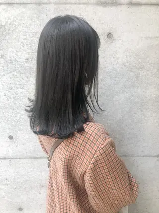 ロング カラー clomus所属・YUKA艶髪 🌸寛ぎ部屋のヘアスタイル