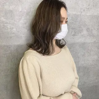 セミロング 似合わせのプロ🕊 美髪矯正/ioriのヘアスタイル