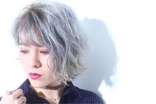 ショート カラー ヘアアレンジ Lee東三国 店長 谷辻誠志のヘアスタイル