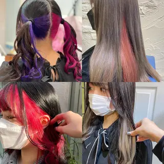 セミロング カラー uros.所属・メンズパーマ/ エクステ🌞セナのヘアスタイル