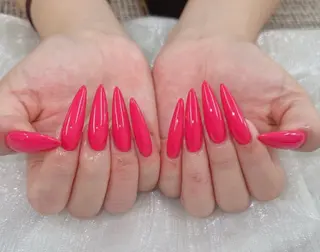 ネイル 長さ出しMORNAIL所属・長出し専門 パーツのネイルデザイン