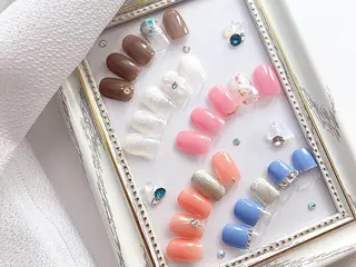 ネイル Viseo《6週間 長持ちパラジェル》のネイルデザイン