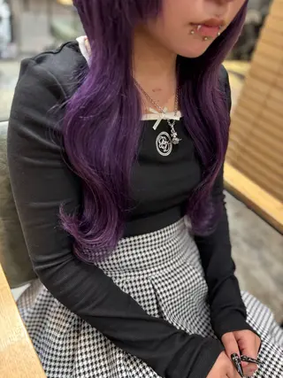 ロング カラー 𝑴𝒊𝒚𝒖 ‪⋆*のヘアスタイル