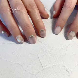ショート ネイル nailsalon Puretéのネイルデザイン