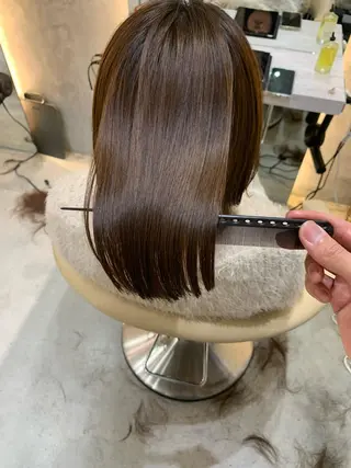 ミディアム ✨コテ巻き風パーマ ✨川合佑哉のヘアスタイル