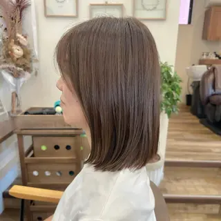 ミディアム カラー aulii【アウリィ】所属・北上尾/ショート/ 後藤　朔哉のヘアスタイル