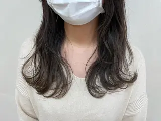 ロング カラー ヘアアレンジ 【Sweep】おじま のぞみのヘアスタイル