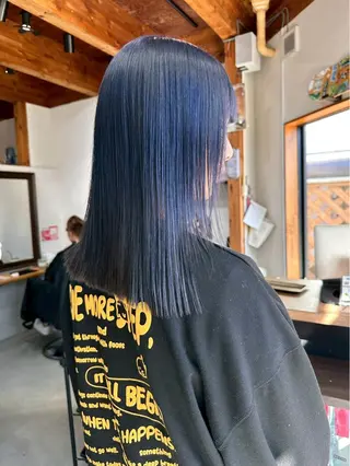 セミロング カラー 柔らかい/抜け感/ SOU🫧のヘアスタイル