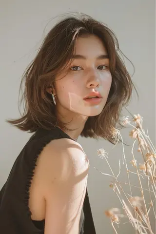 ショート カラー 圧倒的似合わせ ケアカラーYUTOのヘアスタイル