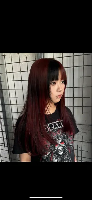 ロング UMM所属・赤木 俊太のヘアスタイル