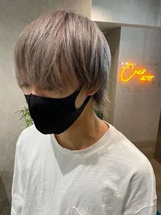 ショート カラー メンズ XENA表参道 MIKUのヘアスタイル