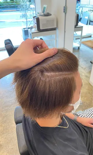 カラー 💈メンズカット 神保町💈志賀 隼樹のヘアスタイル