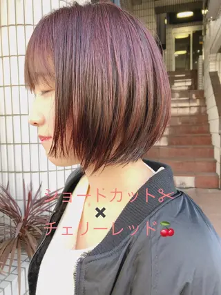 ショート カラー 【垢抜け大人髪】 TIARA西山のヘアスタイル