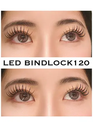 マツエク・マツパ シュガーレイ所属・バインドロック🦋 アンドヘルシーのマツエク・マツパデザイン